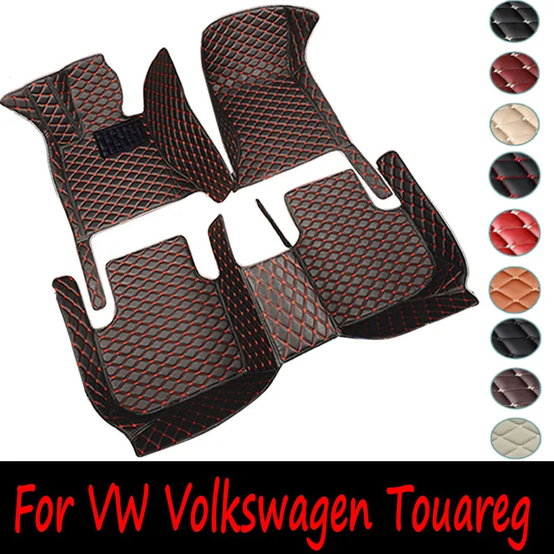 

Car Floor Mats For VW Volkswagen Touareg 2011 2012 2013 2014 2015 2016 2017 2018 Custom Auto Foot Pads Interior Accessories