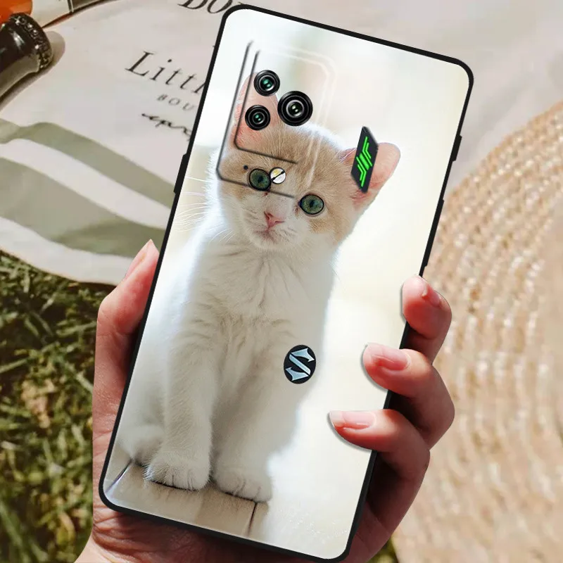 Cute Cat Silicone Soft TPU Shockproof Bumper Case Cover