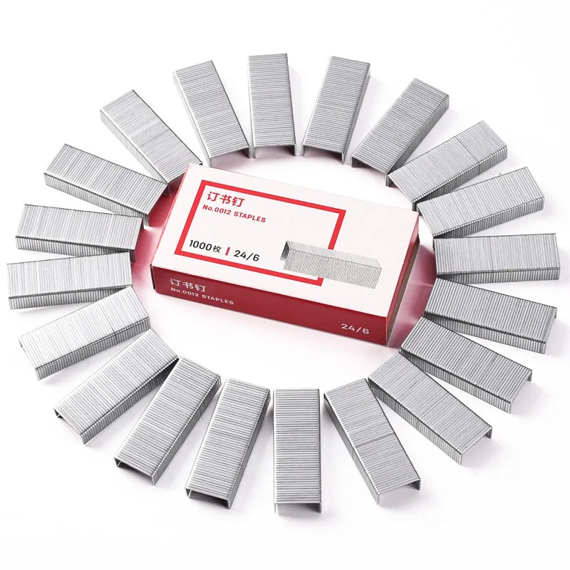 Universal Staples 1000 staples/box for Office Daily Use,stapler pin