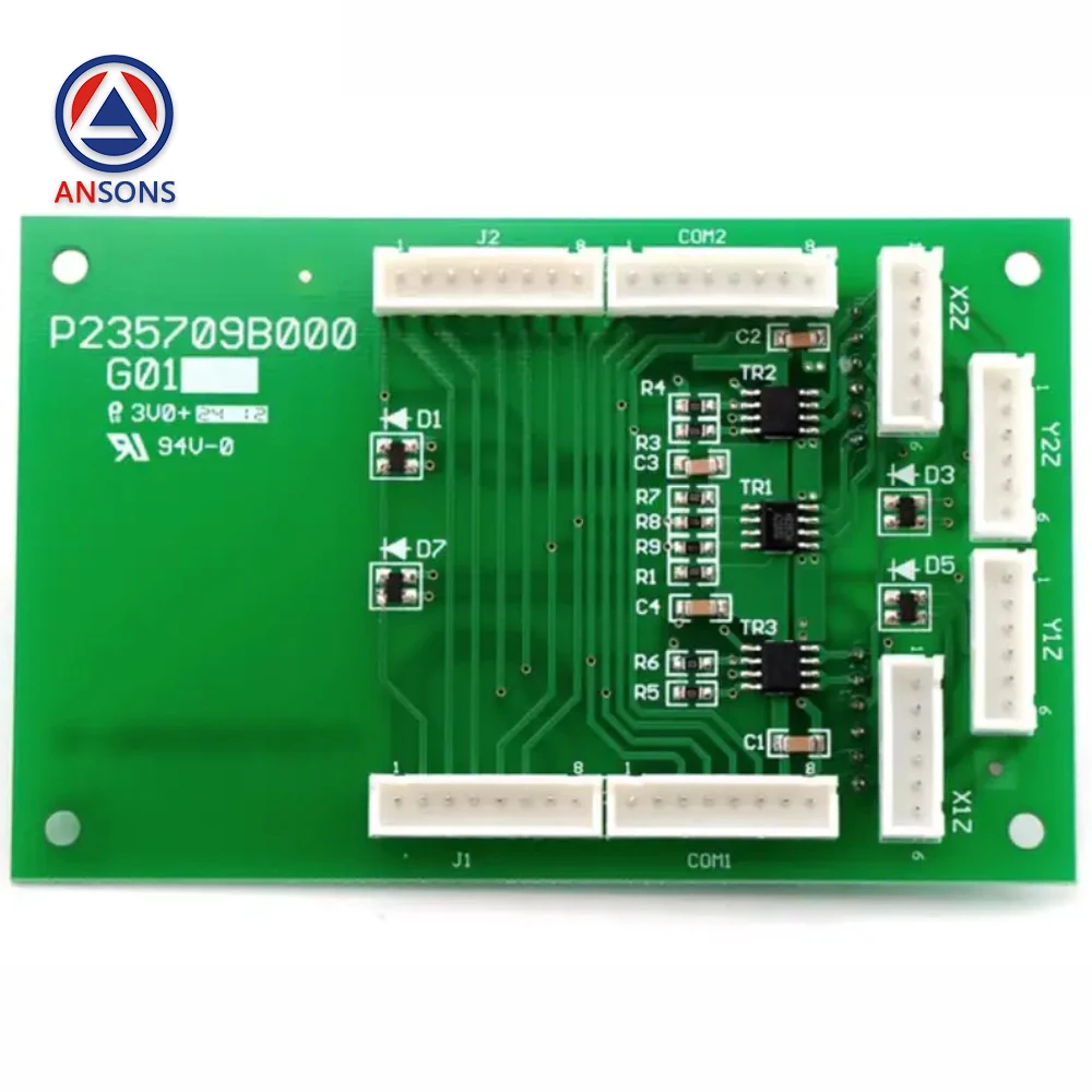 P235709B000G01 LHS-270A Mits*b*shi Elevator Car Expansion PCB COP Command Board Ansons Elevator Spare Parts p235765b000g01 p235765b000g02 g03 g04 g05 mits b shi elevator car command pcb communication board ansons elevator spare parts