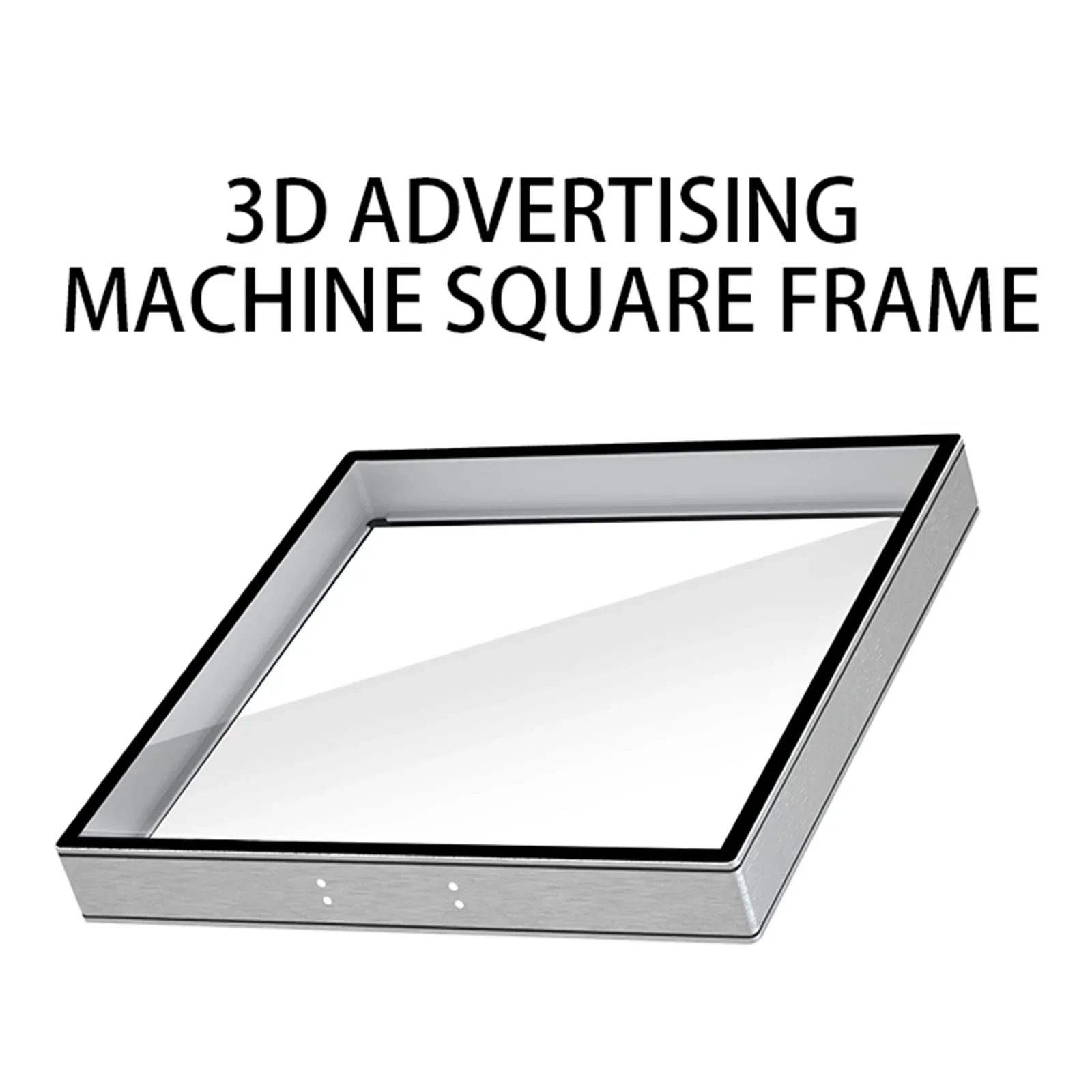 

Square Cover for 3D Holographic Projector 52cm Fan LED Light Protective Cover Safty Display