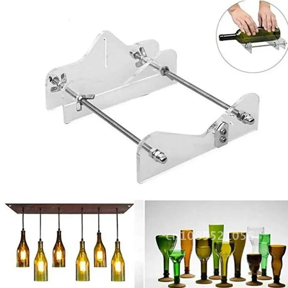 

Professional Glass Bottle Cutter Tool for Cutting Bottles DIY Machine with Screwdriver Wine Beer