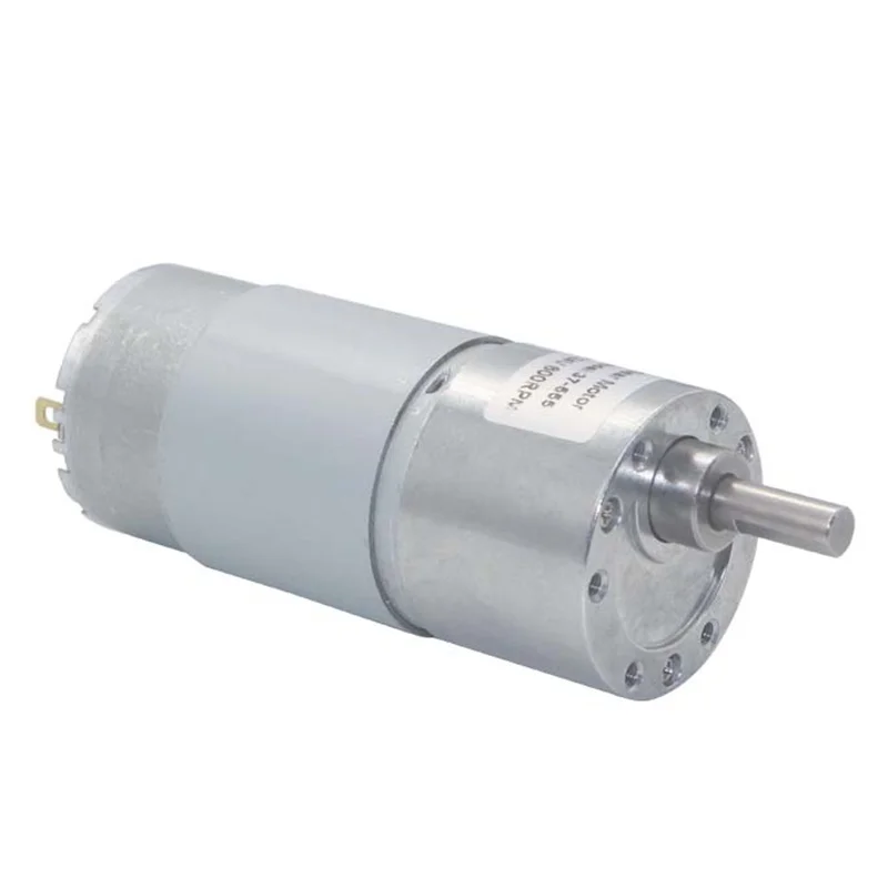 JGB37 555 motore a corrente continua 12V 24V motoriduttore elettrico ad alta coppia 10-800RPM motore a spazzole con motore a coppia elevata a bassa velocà  13