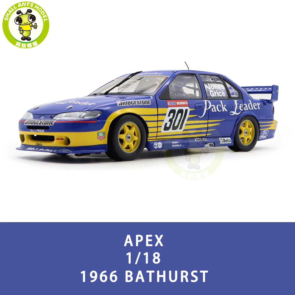 

1/18 APEX PACK LEADER 1996, Игрушечная модель полюса для купания, модель машины под давлением, подарки отцу, друзьям