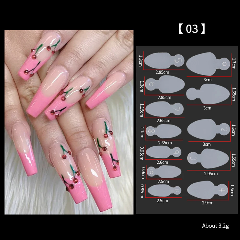 12PCS French Manicure Strip Nail Forms Fringe Tip Guides Sticker Wavy Line  Nail Art Guides Stickers Stencil Strips Nail - AliExpress