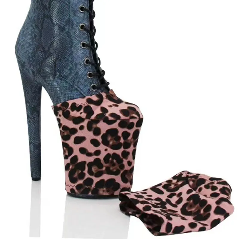 Shoe Covers Pole Dance High Heel Sandal Boots Single