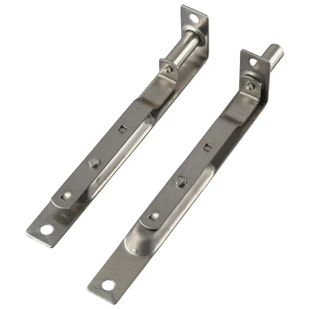 Concealed Stainless Steel French Door 6 Inch Flush Bolt Bolt Lever Action Latch Slide Door Lock