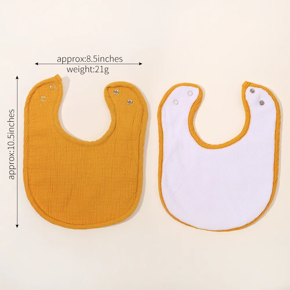 Baby Bibs Feeding Saliva Towel Infant Burp Cloths Bandana Scarf Cotton for Kids