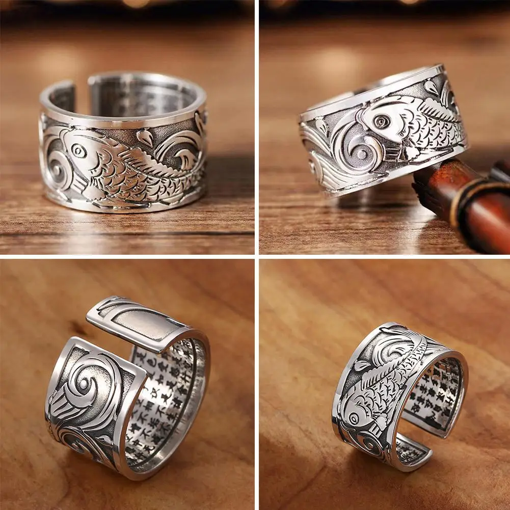 Anel de Boa Sorte Koi em Jóias e Acessórios: Atraia prosperidade e boa sorte com estilo - Imagem 3