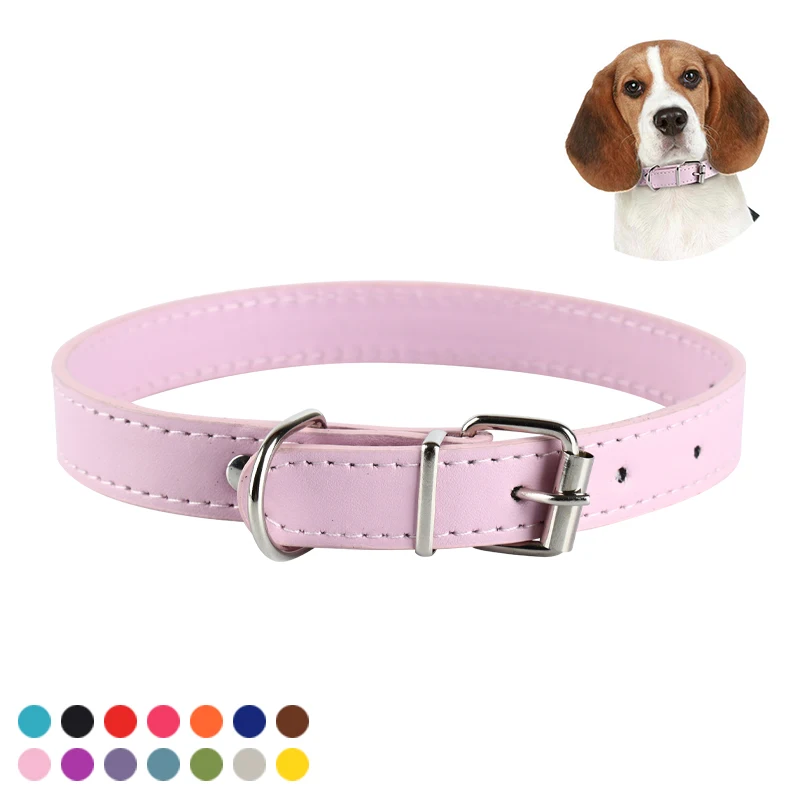 Dog Collars Cat Necklace Puppy Scarf 12 Colors Size Adjustable Suitable for Medium and Small Pets Solid Blue Teddy Red Chihuahua | Дом и сад