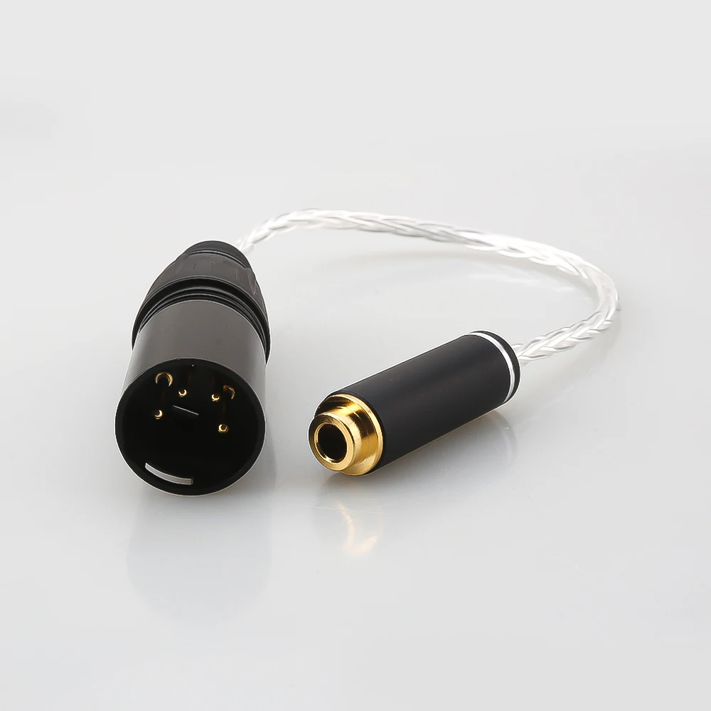 Adattatore Xlr Maschio A 4 Pin Bilanciato A 4.4Mm Femmina Per Sony Pha-2A,Wm1A/1Z Ibasso Fiio,Hifiman Nw-Zx300A,Xba-Z5,N1Ap,Astell & Kern