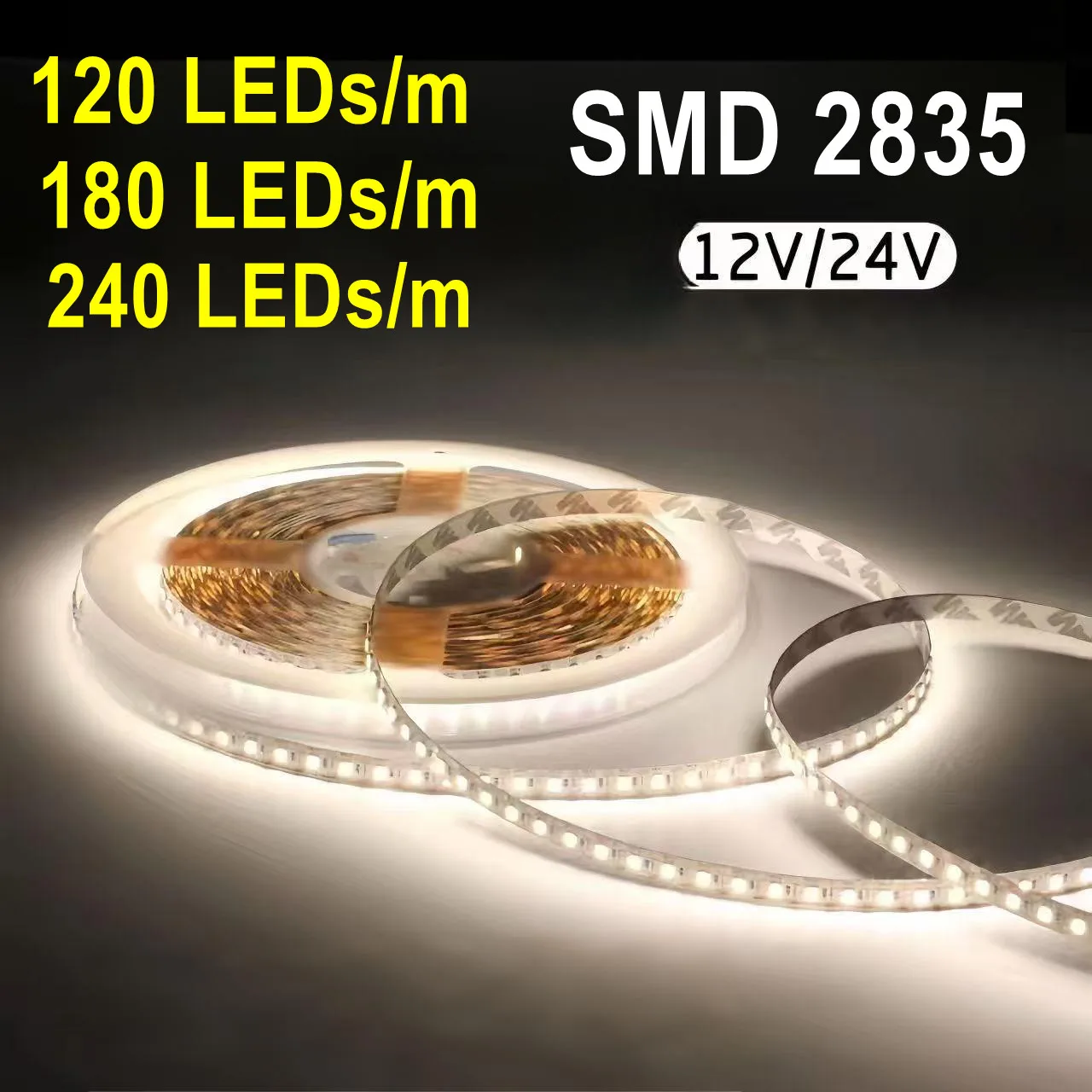 รูปสินค้า แถบไฟ LED ยืดหยุ่น 240 LEDs แสงขาว 6000K สำหรับตกแต่งบ้าน