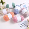 50g Solored Bean Thread Hand-Woven DIY Scarf Hat Bag Ready-To-Wear Doll Material Line Couple Knitting Line 2