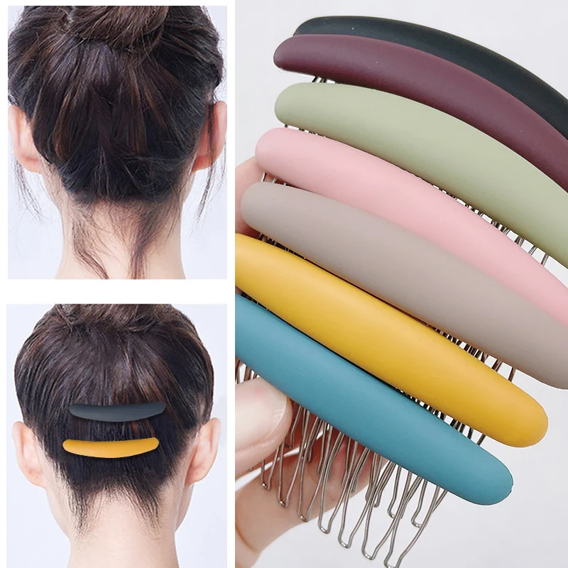 8cm Hair Side Combs French Hair Straight Teeth Hair Clip Comb Tortoise Comb Bridal Wedding Veil Comb Styling Hair Accessories soft tulle eyelash lace wedding veil without comb one layer 150cm short bridal veil delicate lace trims veil wedding accessories