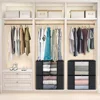 Large Capacity Clothes Storage Bag Foldable Blanket Storage Containers for Organizing Bedroom Closet 4
