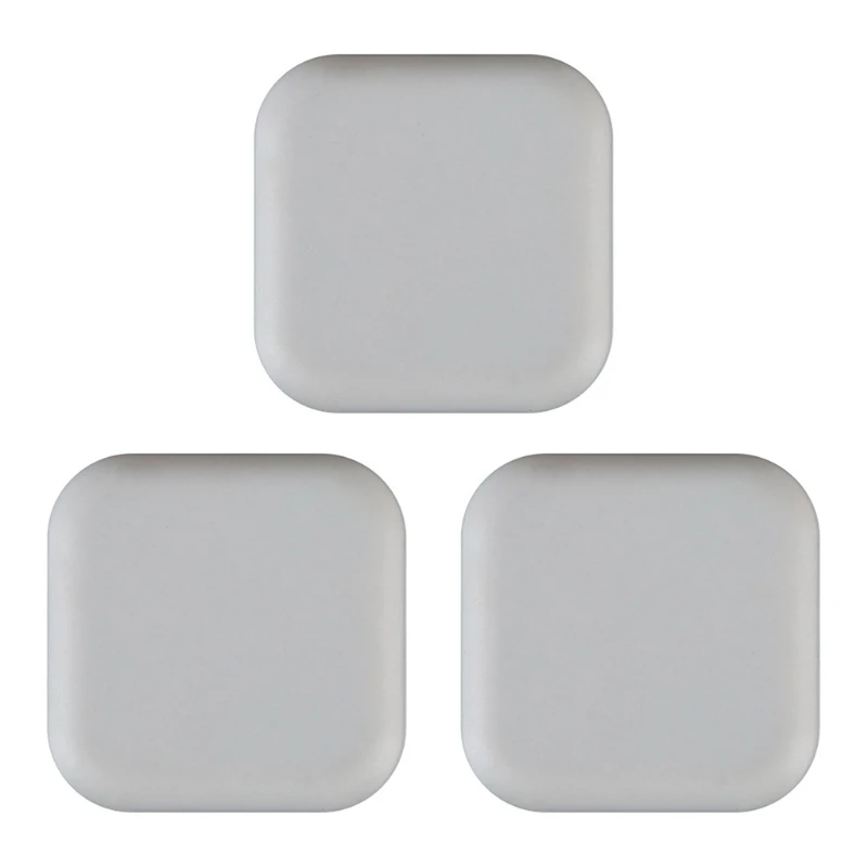 3 Pcs Silicone Door Bumper Wall Protectors Self Adhesive Door Knob Pads Silence