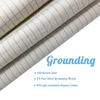 Grounding Sheet Queen Earthing Sheet Grounding Bed Sheet with Cord 95% Cotton And 5% Soft Silver Thread for Healing Sleep 2