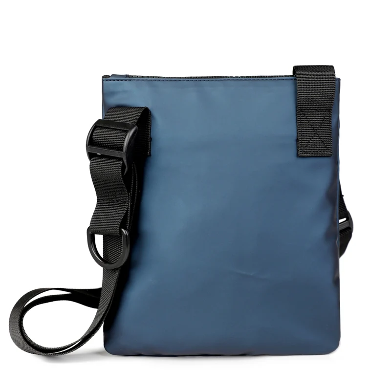 Borse a tracolla a tracolla per uomo Borsa a tracolla con cerniera in pelle PU casual Borsa per telefono mini a tracolla semplice Borsa a tracolla laterale maschile - immagine 6