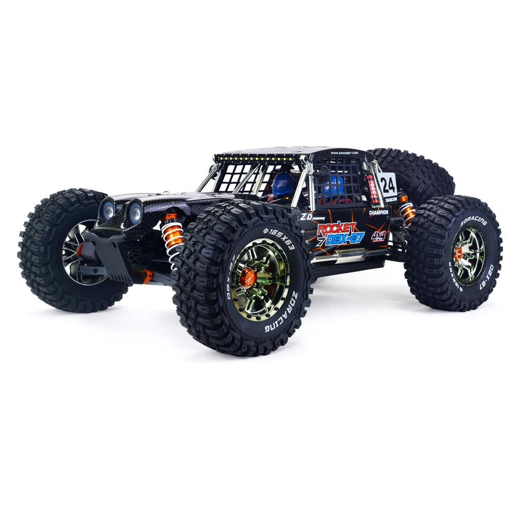 ZD Racing DBX-07 6S RC Car 1/7 4WD 80km/h High Speed Brushless RTR