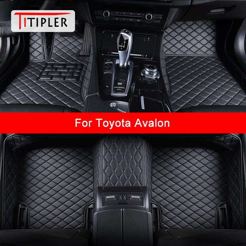 TITIPLER Custom Car Floor Mats For Toyota Avalon Auto Accessories Foot Carpet