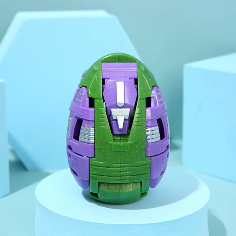 Dinosaur Eggs Deformation Robot Toy Automatic Transform Kids Educational Gift