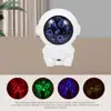 Robo Astronaut Projector Lamps Starry Sky LED Night Light USB Rotate Lights Christmas Decoration Lamp Bedroom Decor Kids Gifts 2