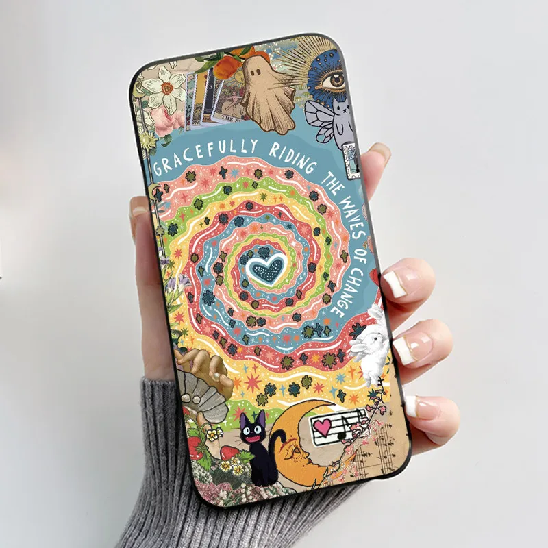 Charming Printed Silicone Protective Phone Case