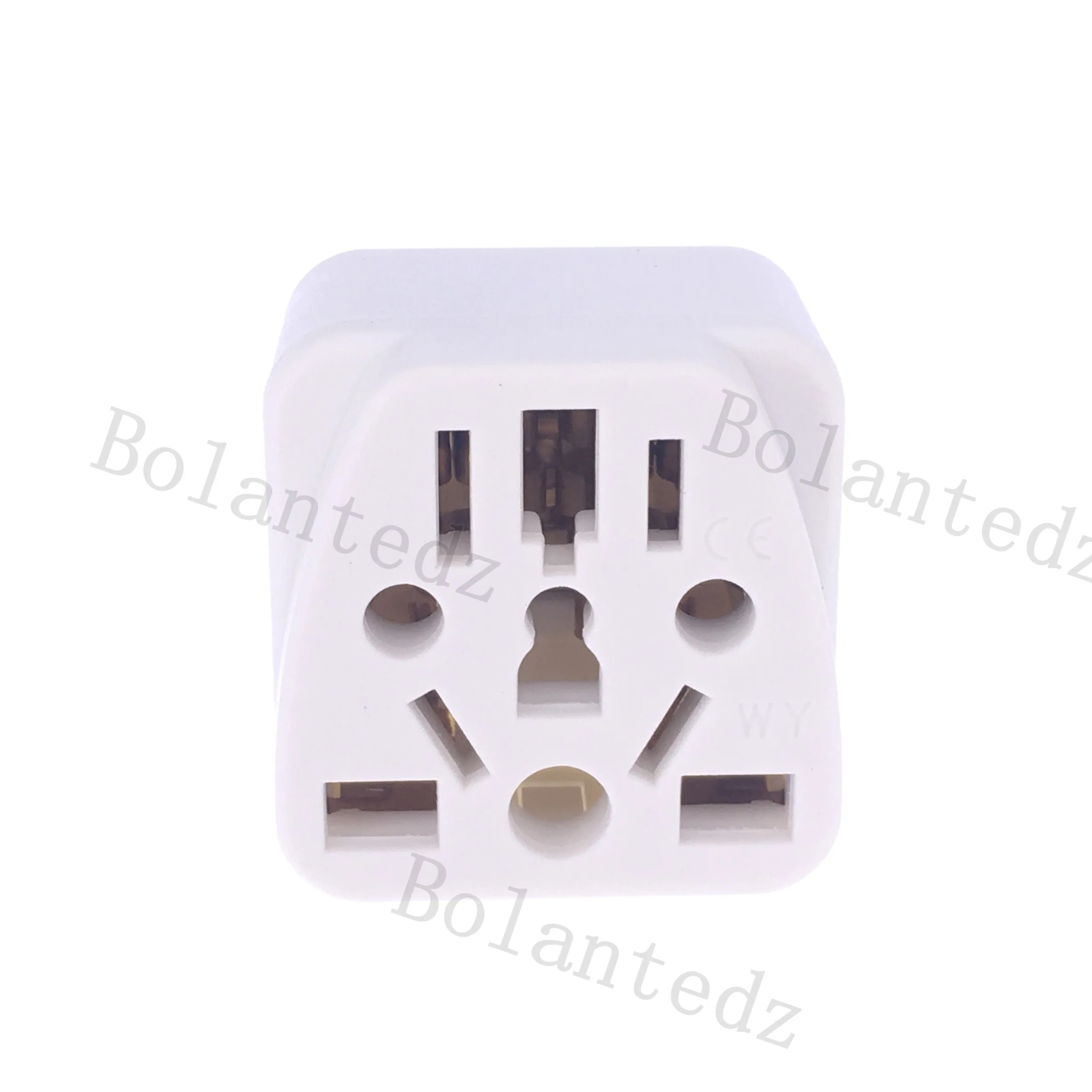Universal Brazil Plug Adapter 3 Pin EU Euro AU US UK To Brazil Travel Adapter Electric Power Cord Charger Socket Outlet