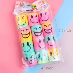 Colorful Stacking Puzzle Toy Set - Nostalgic Spring Circle - 1.05inch (G1558A)