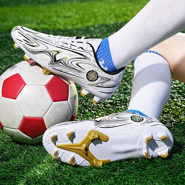Zapatos de fútbol blancos y para hombre y mujer, de fútbol, zapatillas baratas, botas de fútbol para niños, nuevo diseño _ - AliExpress Mobile