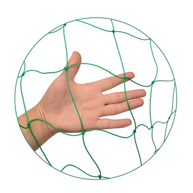 Kerti Nylon Rácsos Hálószálak Mászóbab Növényi Nettó Nőtermesztési Kerítés Dekoráció Növények Mászó Háló Loofah Uborka - Image 6