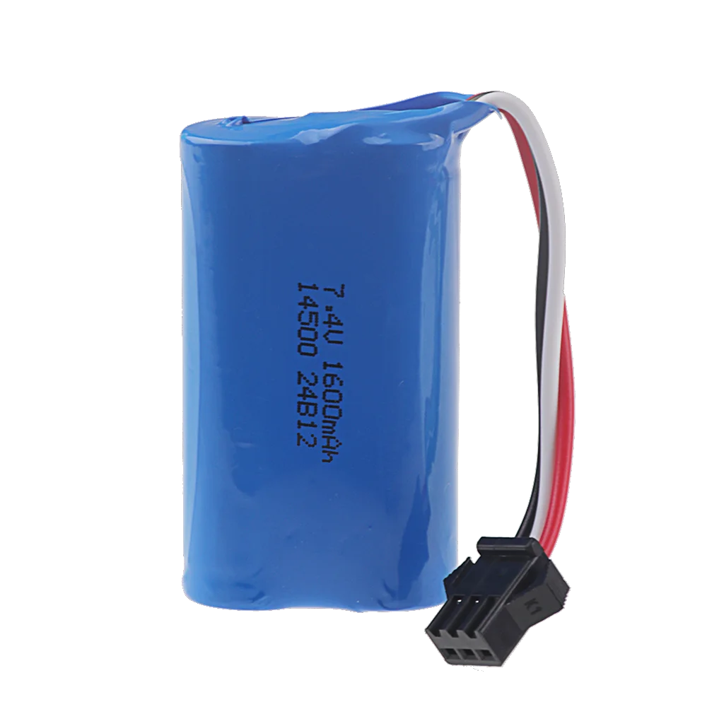 Lot de Batteries Rechargeables 1600mAh pour Robots RC - 1 à 5 PCS