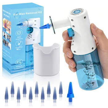 Portable Ear Wax Removal Tools Ear Irrigation Cleaner Home Ear Care Washing Cleaning Tool 1