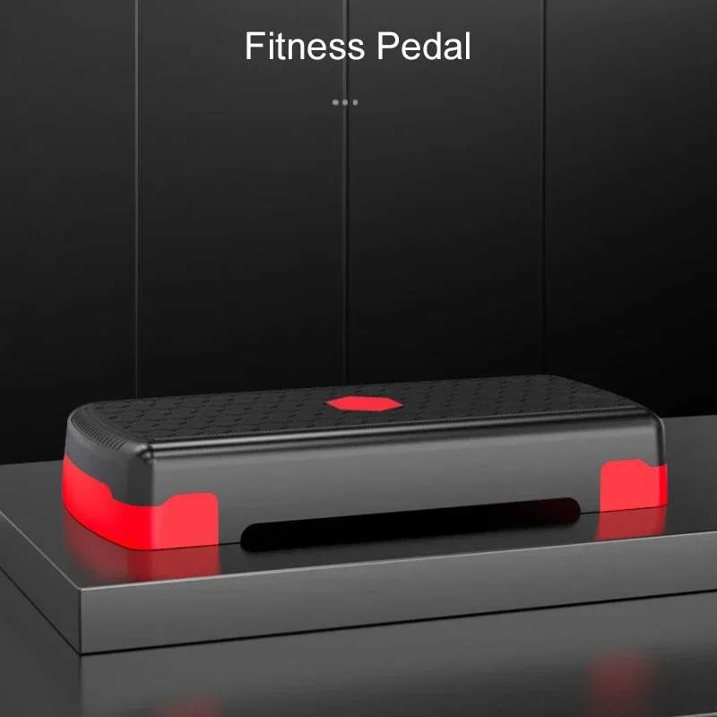 Description Picture 2 of itemAdjustable Aerobic Pedals Home Gym Training Fitness Aerobic Stepper Wear Resistant Non Slip Sturdy Durable Pedal Stepper Board