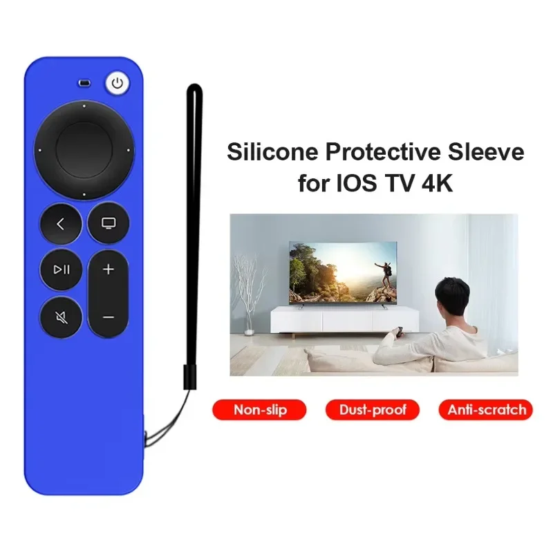 1PC Portable Silicone Remote Control Protective Cover TV Remote Waterproof and Drop-proof Protective Cover