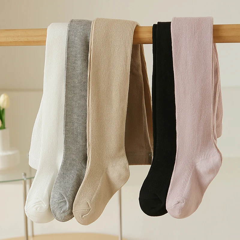 Girl's Solid Comfy Breathable Thin Leggings Pantyhose Spring And Summer Dance Socks Tights 1 Pair kids pantyhose ballet tights solid color pantyhose toddler tights kids leggings