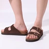 Eyriphy Men Slippers Classic Cork Clogs Fashion Casual Sandals For Men Thick Sole Suede Open Toe Slides Indoor Home Shoes Women 3
