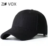 Men's Baseball Cap Wool Winter Hat 2021 Thickened Big Head Circumference Hat Fashion Warm Trucker Cap Outdoor Sport Dad Hat 5