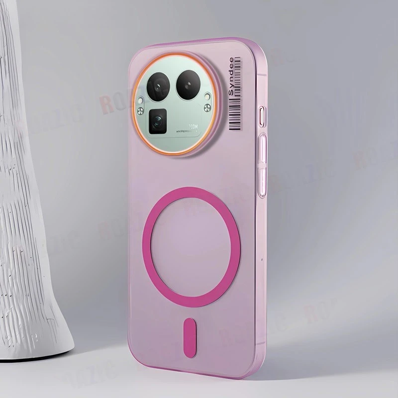Ultra-Thin Matte Anti-Fingerprint Magnetic Case - Shockproof Bumper Cover
