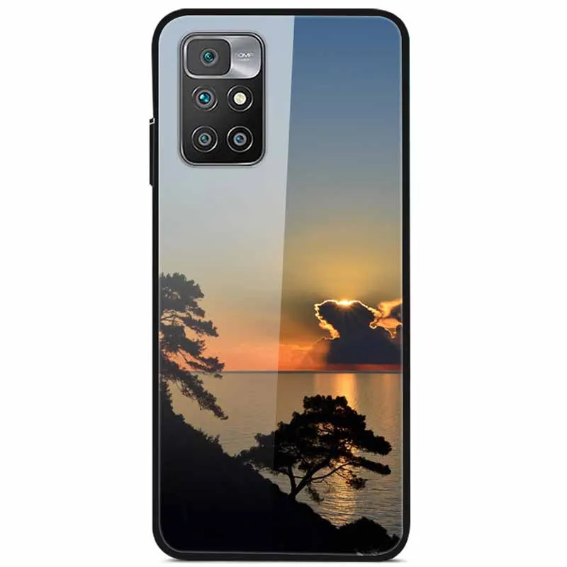 Space Starry Tempered Glass Phone Case - Durable Protective Cover