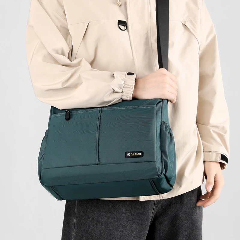 Men Nylon Shoulder Bags Casual Tote Travel Men\'s Crossbody Bag Messenger Bags Fashion High Quality Handbag Purses sac