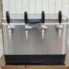 Draft beer Stainless steel coil cooler with 4 taps for outdoor draft beer dispensers 5