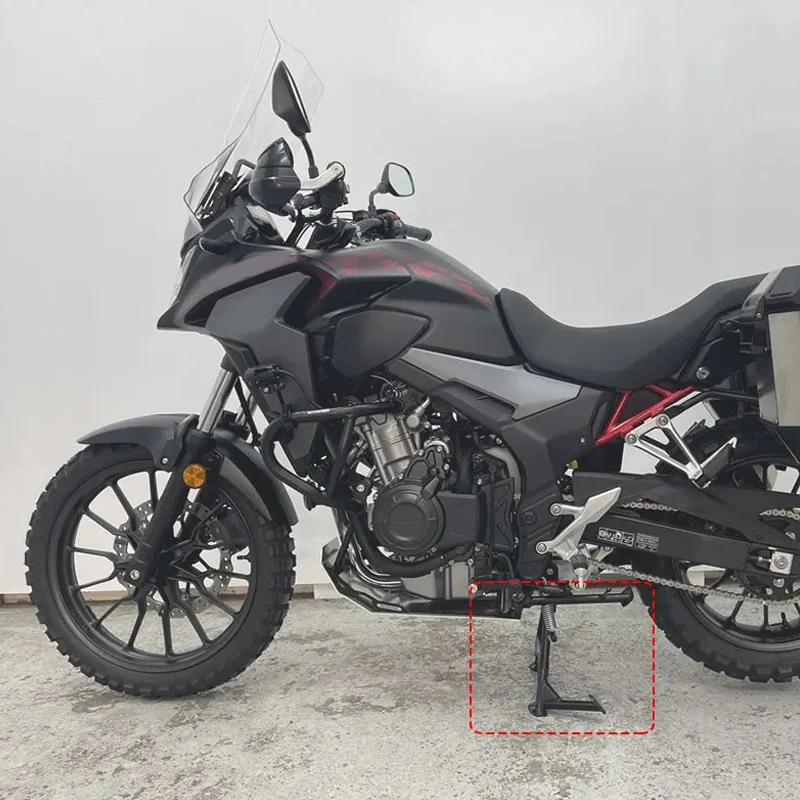 오토바이 중앙 킥스탠드 중앙 주차 스탠드, 견고한 거치대, 혼다 CB400F CBR500R 2013-2022 에 적합, CB500X CB500F CB400X