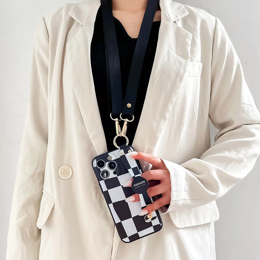 Versatile Lanyard Holder Case with Neck and Wrist Strap