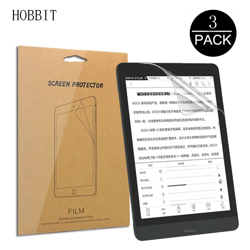 3PCS Tablet Screen Protector For ONYX BOOX Nova3 Nova 3 Color Nova2