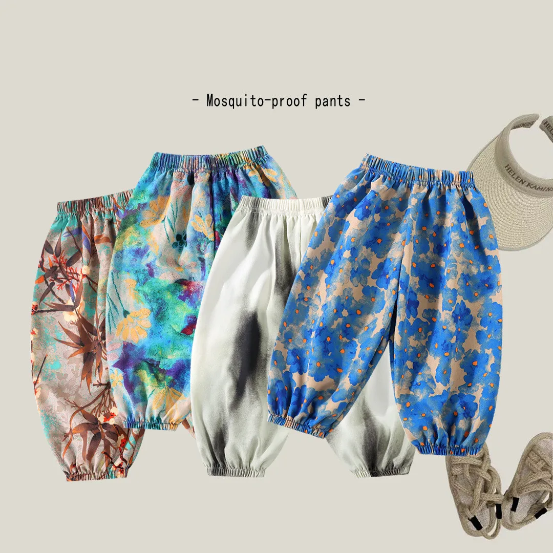 Summer lantern pants for children