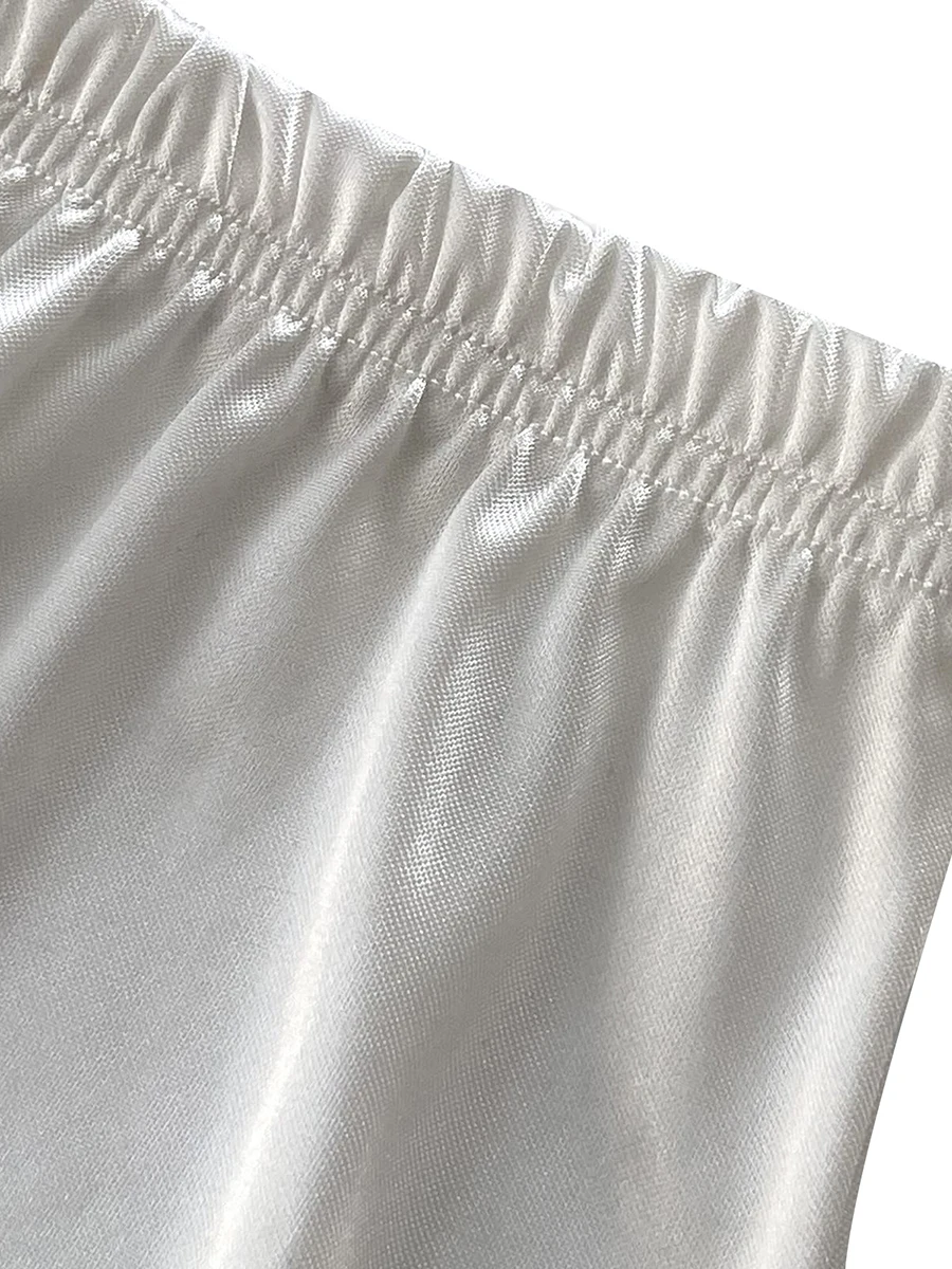 Lace Half Slips For Women Satin Skirt Under Anti-static Half Slip Comfortable Lightweight Slip Skirt half slip skirt