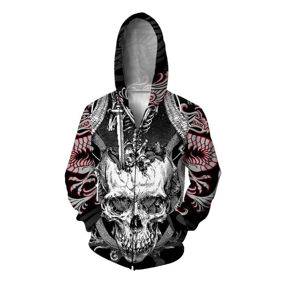 thumbnail image 1 of Sudadera con capucha personalizada para hombre, moderna y versátil, nueva en sudaderas, cómoda y elegante, con cremallera y gran tamaño, 1 of 5
