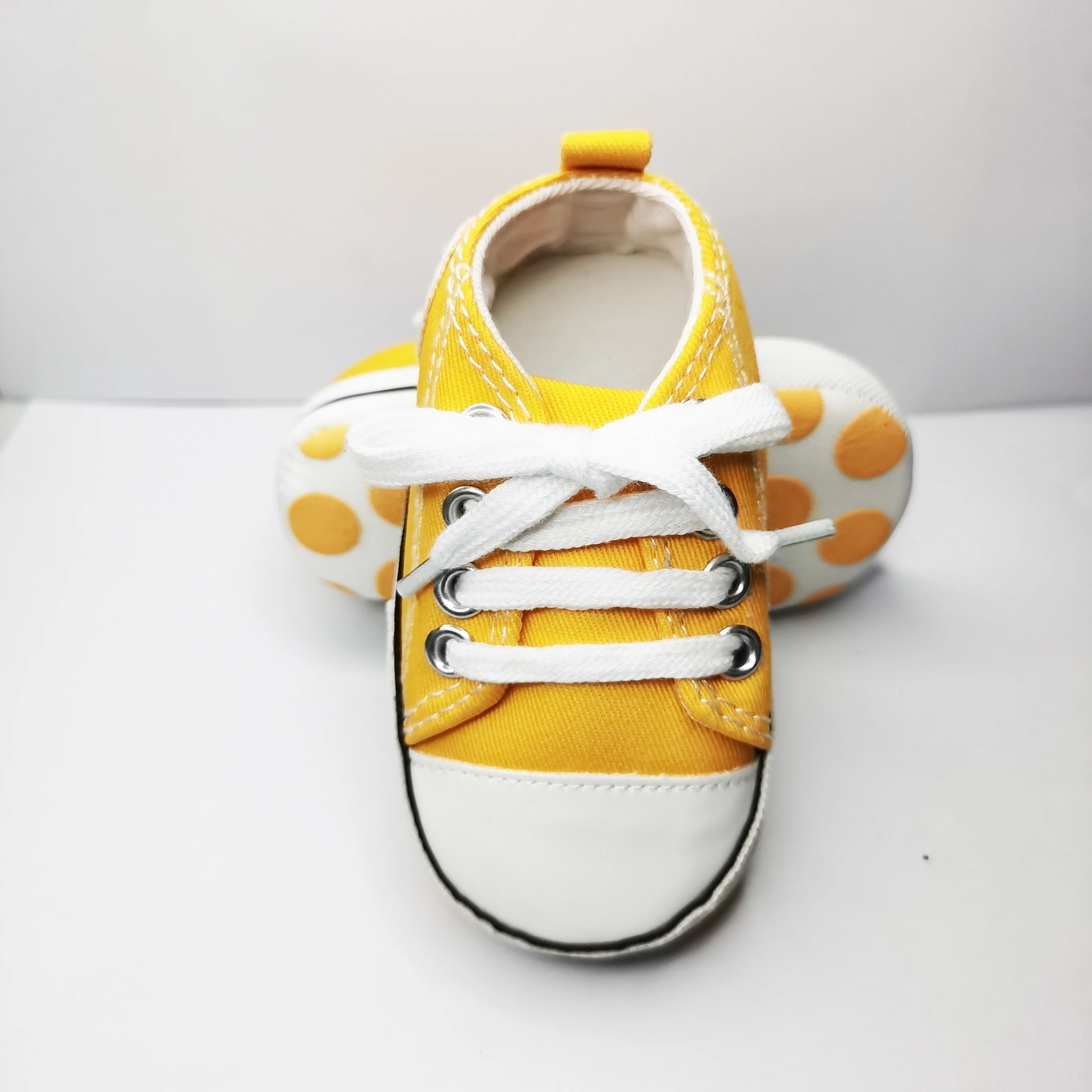Baby Shoes Boy Girl Star Solid Sneaker Cotton Soft Anti-Slip Sole Newborn Infant First Walkers Toddler Casual Canvas Crib Shoes