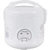 Automatic Rice Cooker & Food Steamer, 10 Cups Uncooked, 700W Convenient Detachable Cord, Cook & Keep Warm Features, White 1